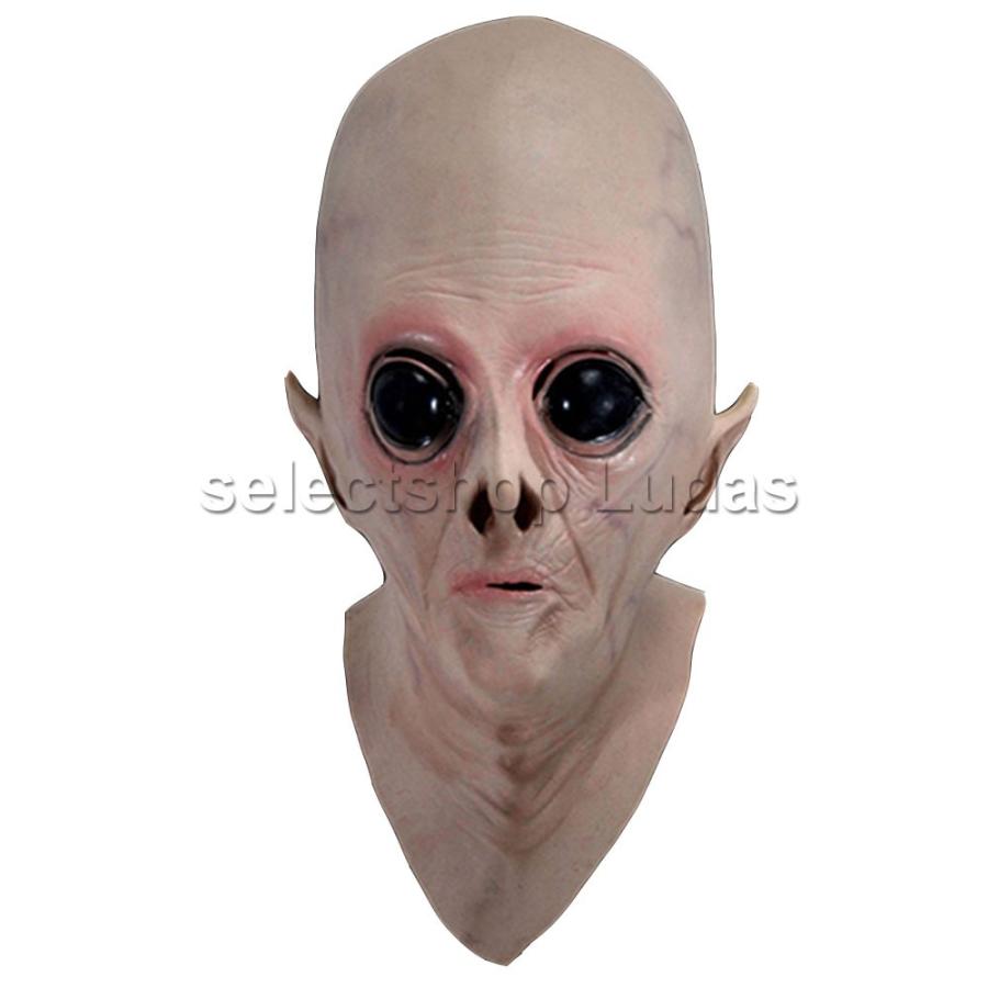 宇宙人マスク エイリアンマスク ハロウィン 異星人 モンスター 仮装 