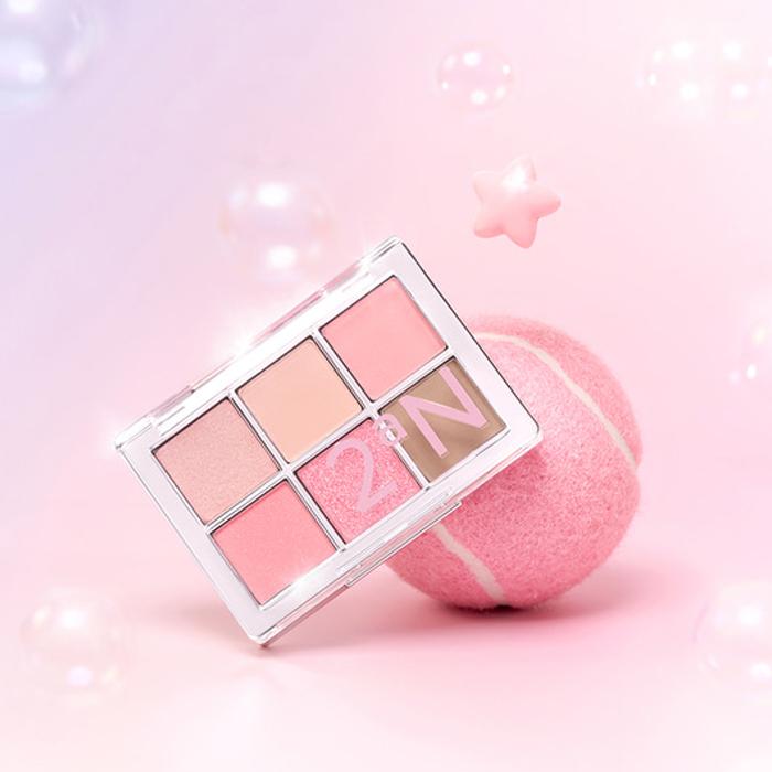 【ポイント5倍UP】韓国コスメ アイシャドウ パレット 2aN アイシャドウ ベターミーアイパレット 全5色 グリッターシャドウ トゥーエーエヌ アイメイク シャドウ | 2aN | 02