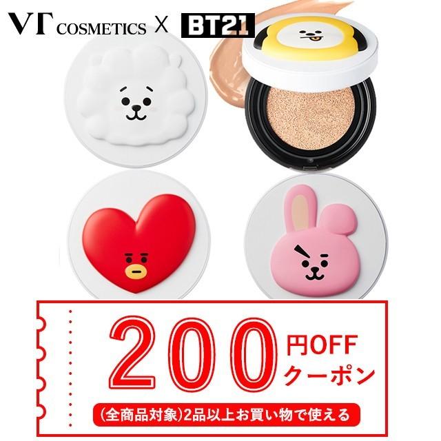 ポイント5倍UP】韓国コスメ VT X BTS BT21 公式商品 クッション