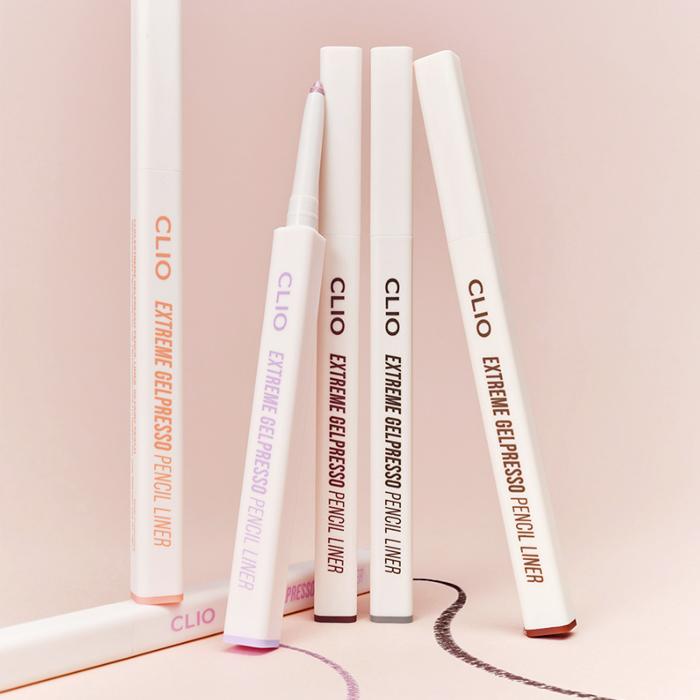 韓国コスメ アイライナー CLIO クリオ アイメイク エクストリーム ジェルプレッソ ペンシルライナー 12色 0.35g 涙袋 にじまない ジェルタイプ | CLIO（コスメ） | 02