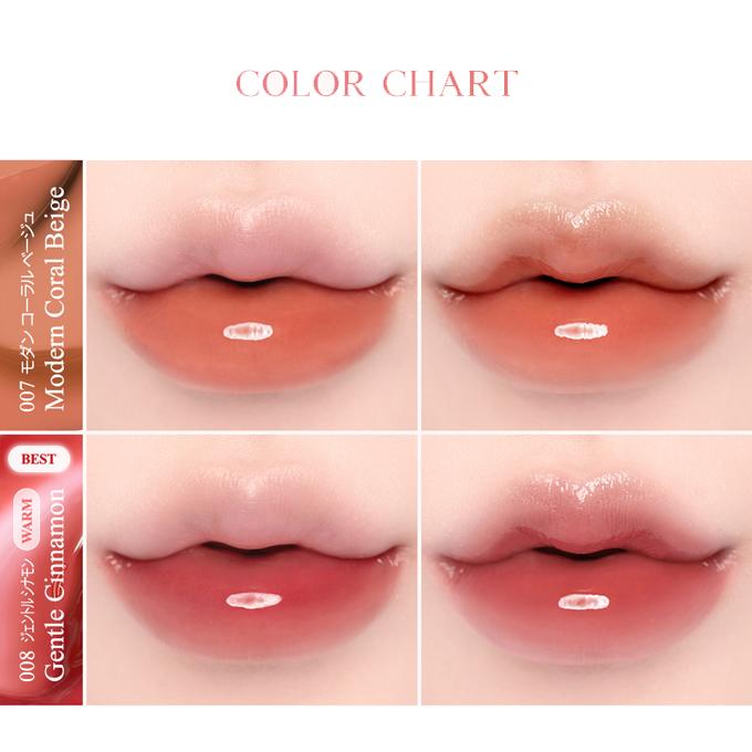 【ポイント5倍UP】韓国コスメ ティント CLIO クリオ リップ ティント クリスタル グラム ティント 3.4g 全12色 Crystal glam tint ツヤリップ クリオ 新作 口紅｜ludiaplus1221｜06