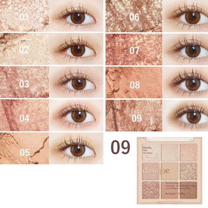 【ポイント5倍UP】韓国コスメ アイシャドウ デイジーク アイシャドウ パレット 全19色 デイジーク シャドウ  Dasique Shadow Palette グリッター アイシャドウ | dasique | 08