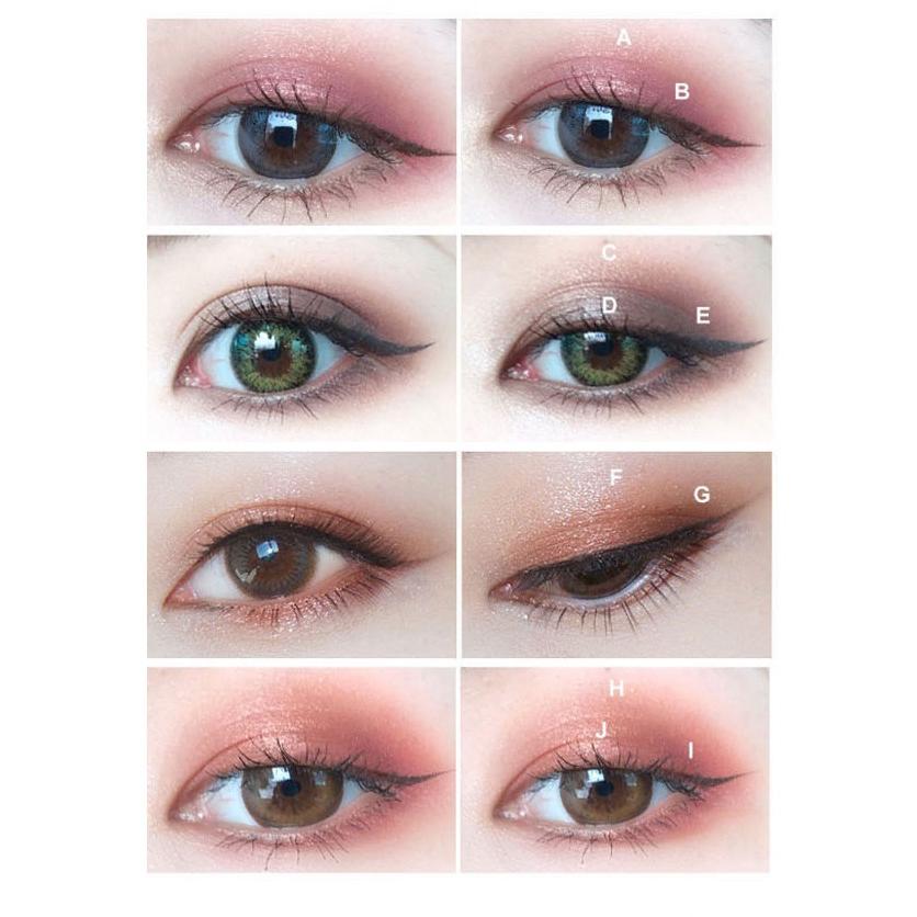 FlowerNodesアイシャドウパレット 5個セット【チョコ無し】 FlowerNodesアイシャドウパレット 5個セット【チョコ無し