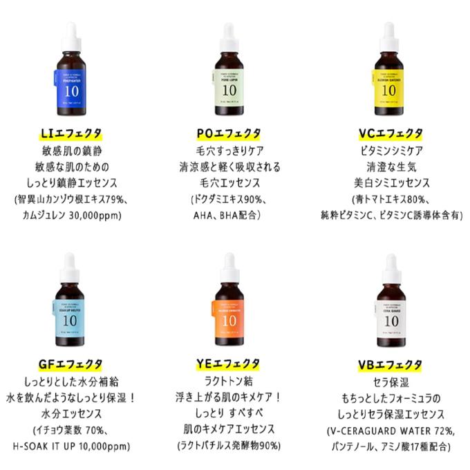 発送日の翌日届く 韓国コスメ 美容液 Its Skin イッツスキン パワー10 フォーミュラ エフェクター 13種類 Its F 01 Ludiaplus 通販 Yahoo ショッピング