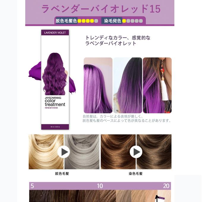 ポイント5倍UP】韓国コスメ カラートリートメント ヘアカラー