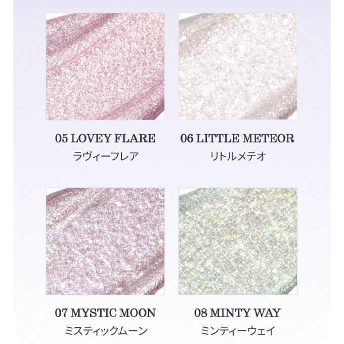 【ポイント5倍UP】韓国コスメ アイシャドウ ROMAND ロムアンド アイシャドウ ザ ユニバース リキッド グリッター 2g 4色 唇にも使えるグリッター | rom＆nd | 03