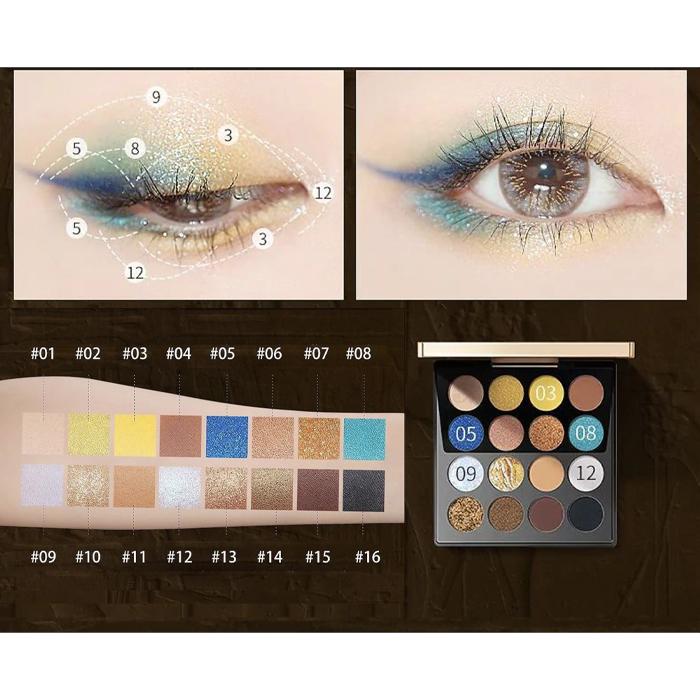 ZEESEA（ズーシー） 【ポイント5倍UP】 中国コスメ アイシャドウ アイ