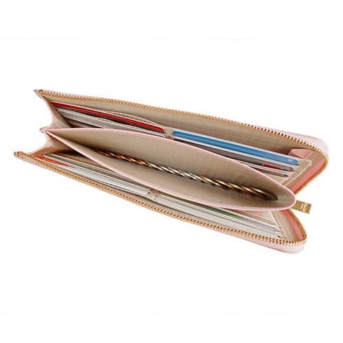 新品　GRES グレ ラムレザー×水蛇 L字ファスナー 長財布 定価35700円 楽天市場】雑誌GINGER掲載 L字ファスナー 長財布 薄い 財布 本革