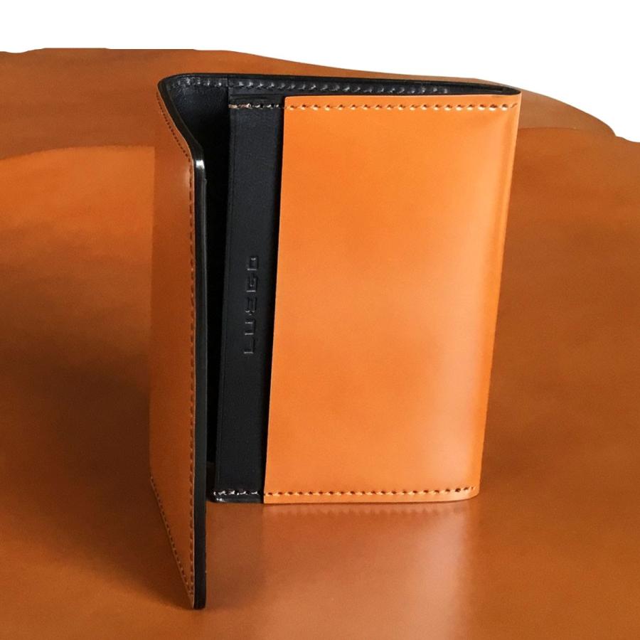 本コバ磨き コードバン 名刺入れ 日本製財布 LUEGO(ルエゴ)公式 : 日本