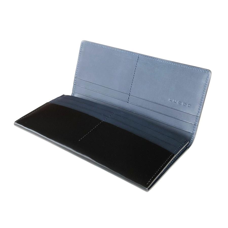 新到着 日本製財布 LUEGO(ルエゴ) ブラウン 本革長財布 コードバン 長