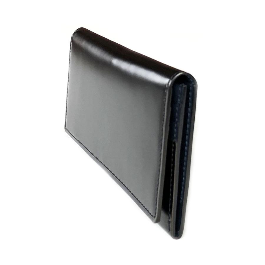 本コバ磨き コードバン 長財布 小銭入れ付き | 日本製財布 LUEGO  