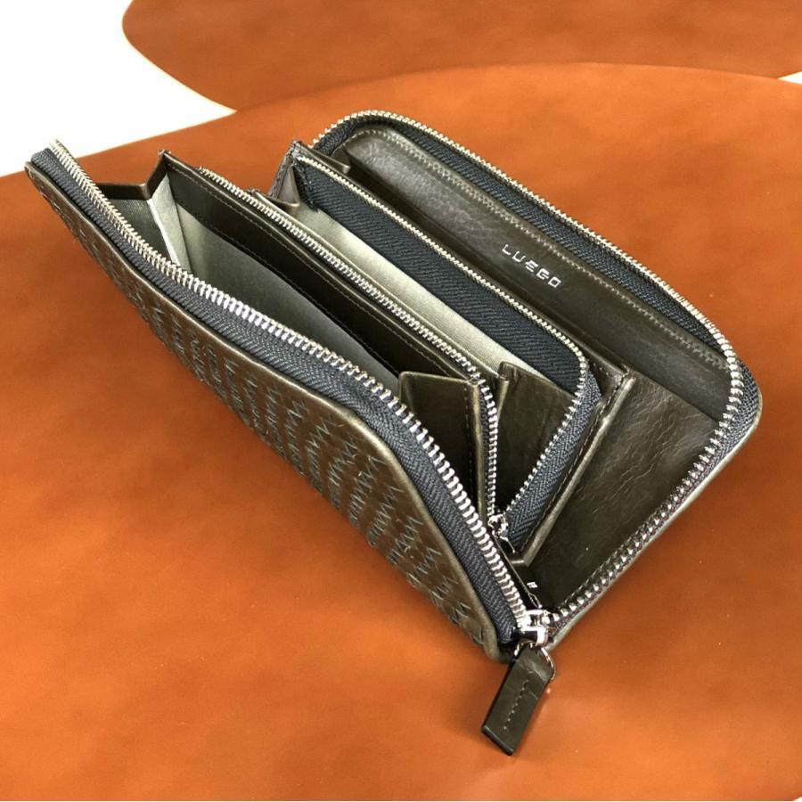 米沢牛革 ラウンド長財布 日本製財布 LUEGO(ルエゴ)公式の画像