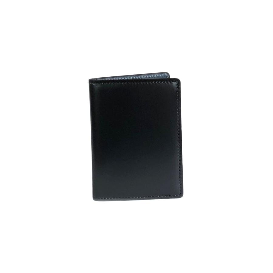 本コバ磨き コードバン パスケース 定期入れ 日本製財布 LUEGO(ルエゴ