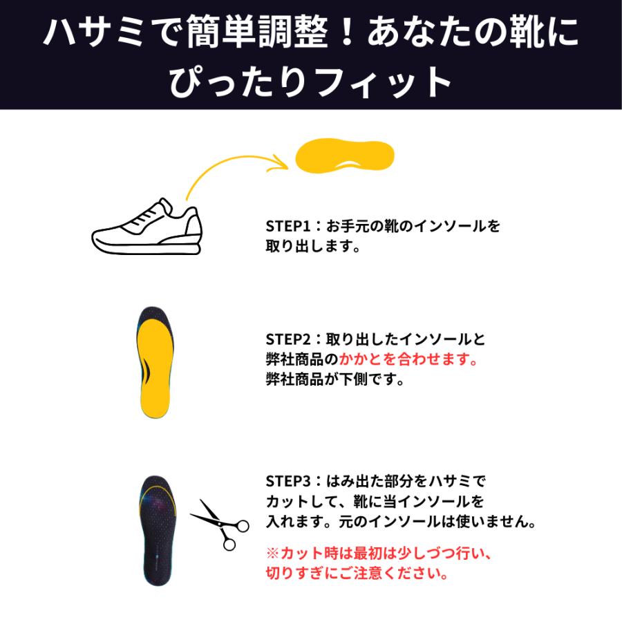 Link-N インソール 理学療法医師監修 アーチサポート 衝撃吸収 足底筋