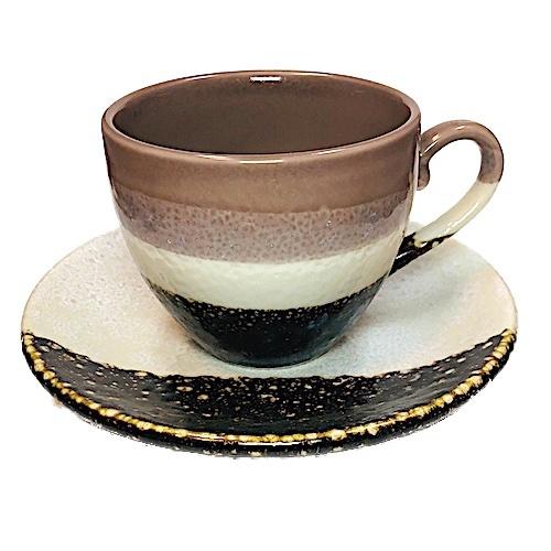 Glaze Works カップ&ソーサー 日本製 Glaze Works 無地 美濃焼 コーヒー　カフェ　おしゃれ　雑貨　 |  | 02