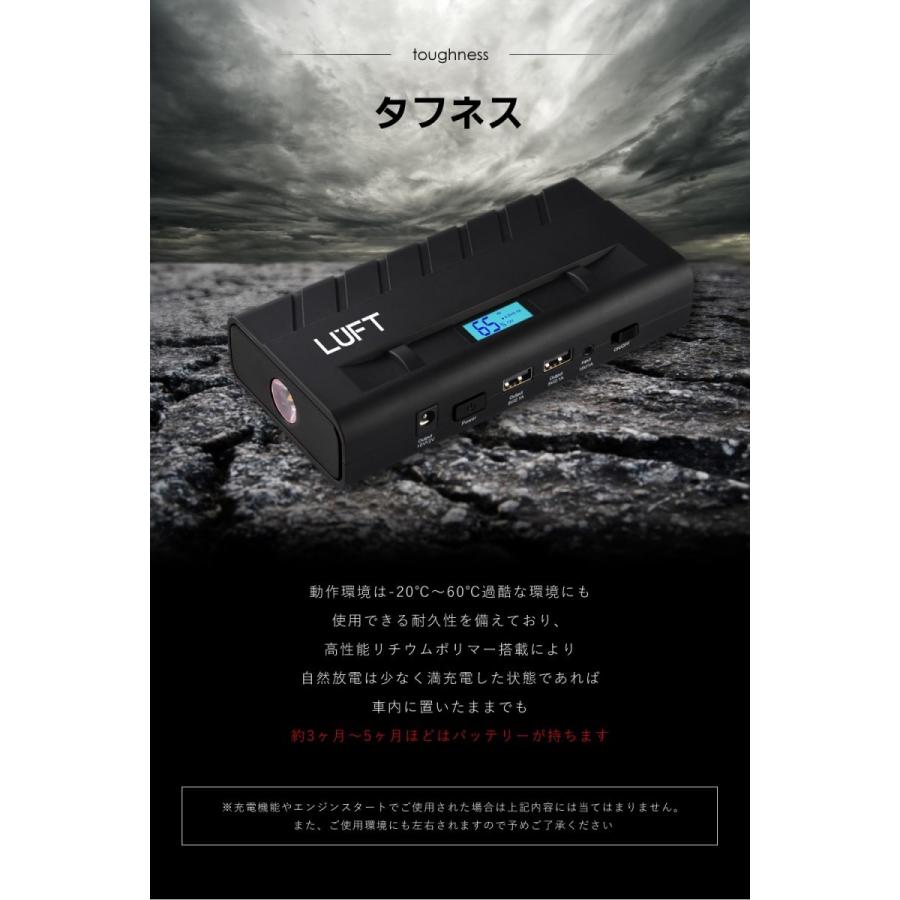 ジャンプスターター エンジンスターター バイクバッテリー 12v 専用 バッテリー上がり 充電器 mah Luft Luft 01 Luft 通販 Yahoo ショッピング
