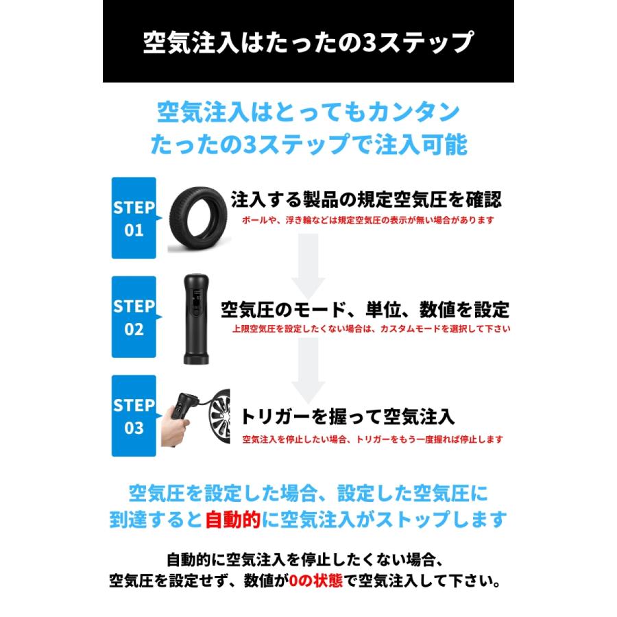電動空気入れ 充電式 自転車 自動車 バイク ボール エアーコンプレッサー Luft Aip Luft 通販 Yahoo ショッピング