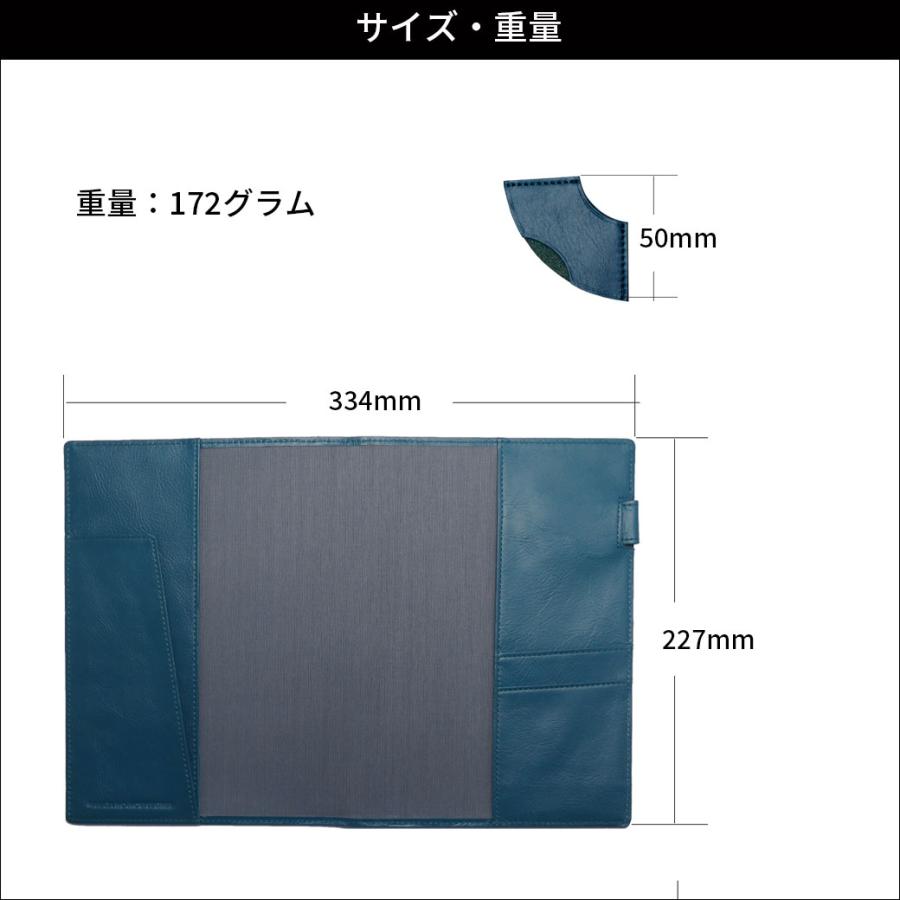 ノートカバー A5 革 本革 スリム 手帳 ほぼ日手帳 カバー カズン A5ノート 手帳カバー ペン ホルダー しおり付き プレゼント 卒業 就職祝い 新社会人 ギフト｜lugapparel｜14