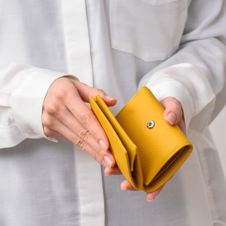 博多の森レザー 三つ折り財布 本革 レディース ボックス型 小銭 博多の森レザー 三つ折り財布 本革 レディース ボックス型 小銭