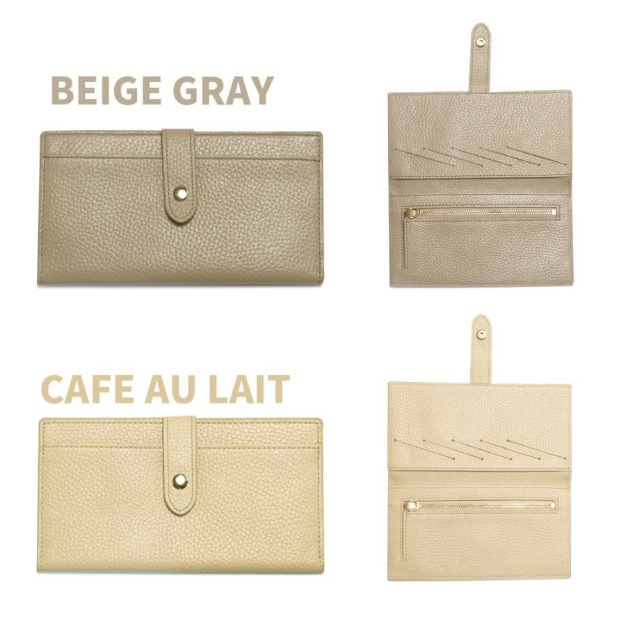 博多の森レザー 薄い 長財布 本革 二つ折り レディース