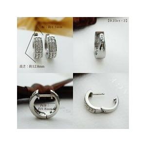 フープピアス 豪華 あすつく 大特価 K18YG PG WG pt900 0.5ct