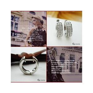 あすつく フープピアス【高級仕様】K18YG PG WG pt900【0.5ct
