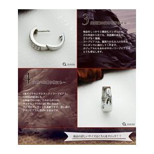 あすつく フープピアス【高級仕様】K18YG PG WG pt900【0.5ct
