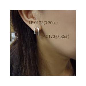 フープピアス あすつく 大特価 K18YG PG WG pt900 0.2ct エタニティ 