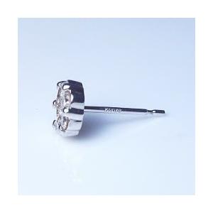ダイヤモンドピアス あすつく【完全無色透明 Fカラー】pt900 0.3ct