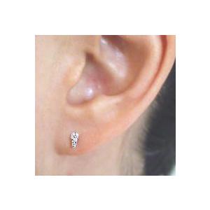 ダイヤモンドピアス 大特価 pt900 0.1ct ティアーズ SIクラス Hカラー