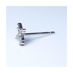 ダイヤモンドピアス あすつく 大特価 pt900 K18YG 0.14ct ダイヤモンド