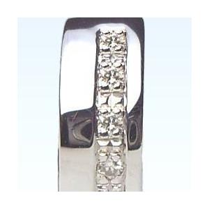 フープピアス あすつく【完全無色透明Fカラー】大特価 K18YG PG WG