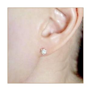 ダイヤモンドピアス 大特価 K18YG PG WG 0.2ct ダイヤモンドフラワー