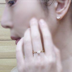 ダイヤモンドピアス Pt900 0.6ct ハートカット 希少石 ハートシャイプ
