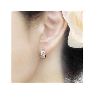 フープピアス あすつく 大特価 K18YG PG WG pt900 0.16ct ダイヤモンド 