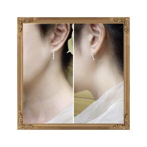 ダイヤモンドピアス 高級【完全無色透明Fカラー】pt900 1.0ct