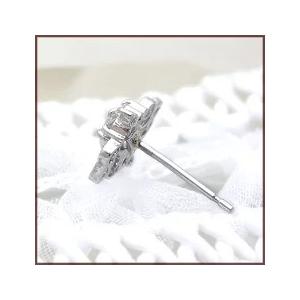 ダイヤモンドピアス【完全無色透明Fカラー・高級仕様】pt900 0.32ct ティアラピアス SIクラス F〜Dカラー GOOD〜VERYGOOD ルビー サファイヤ エメラルド