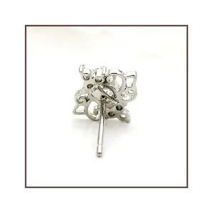 ダイヤモンドピアス【完全無色透明Fカラー・高級仕様】pt900 0.32ct ティアラピアス SIクラス F〜Dカラー GOOD〜VERYGOOD ルビー サファイヤ エメラルド