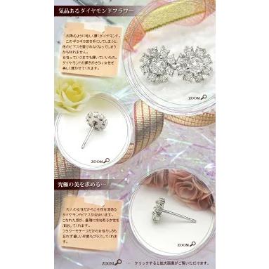 ダイヤのピヤスです。 ダイヤモンドピアス【完全無色透明Fカラー・高級仕様】K18YG PG WG