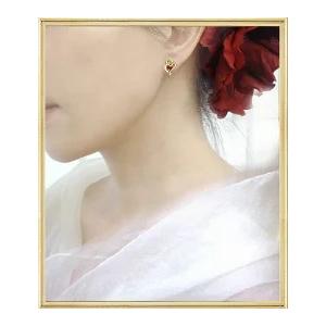 ダイヤモンドピアス【完全無色透明Fカラー・高級仕様PT900(約)1.85g