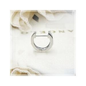 フープピアス【高級仕様K18WG(約)1.85g】K18YG PG WG pt900 0.12ct 一 