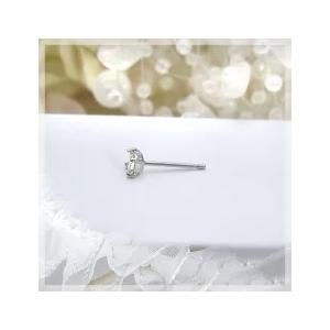 ダイヤモンドピアス あすつく pt900 K18YG PG WG 0.20ct プリンセス