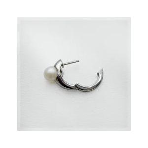 Pt900 パールサンゴピアス