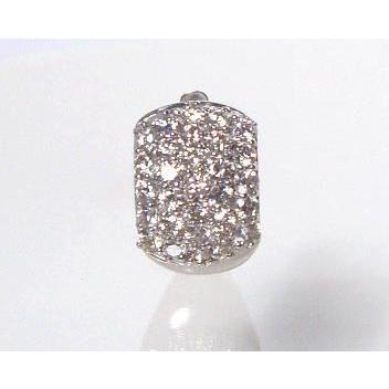 フープピアス 豪華 鑑別書付 pt900 K18YG PG WG 2.0ct ダイヤモンド  
