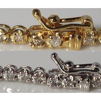 ダイヤモンド テニスブレス 大特価 pt950 K18YG PG WG 3.0ct