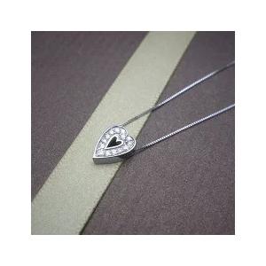 ペンダントネックレス【完全無色透明Gカラー】pt900【0.1ct
