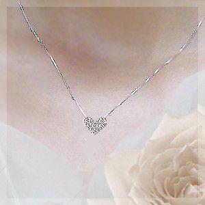 ペンダントネックレス あすつく 大特価 K18YG PG WG 0.15ct