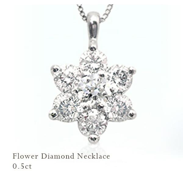 ペンダントネックレス【完全無色透明Fカラー】pt900 0.3ct