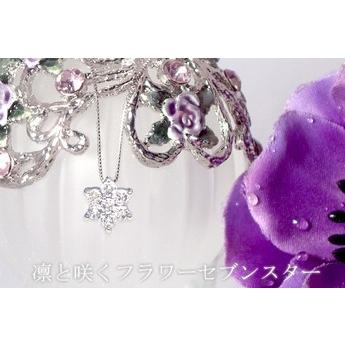 ペンダントネックレス K18YG PG WG 0.2ct ダイヤモンド フラワー 