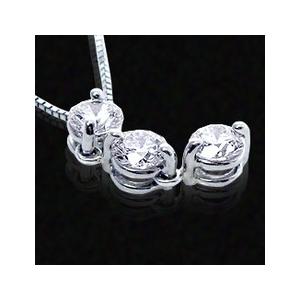 ペンダントネックレス あすつく 大特価 K18YG PG WG 0.2ct プチ